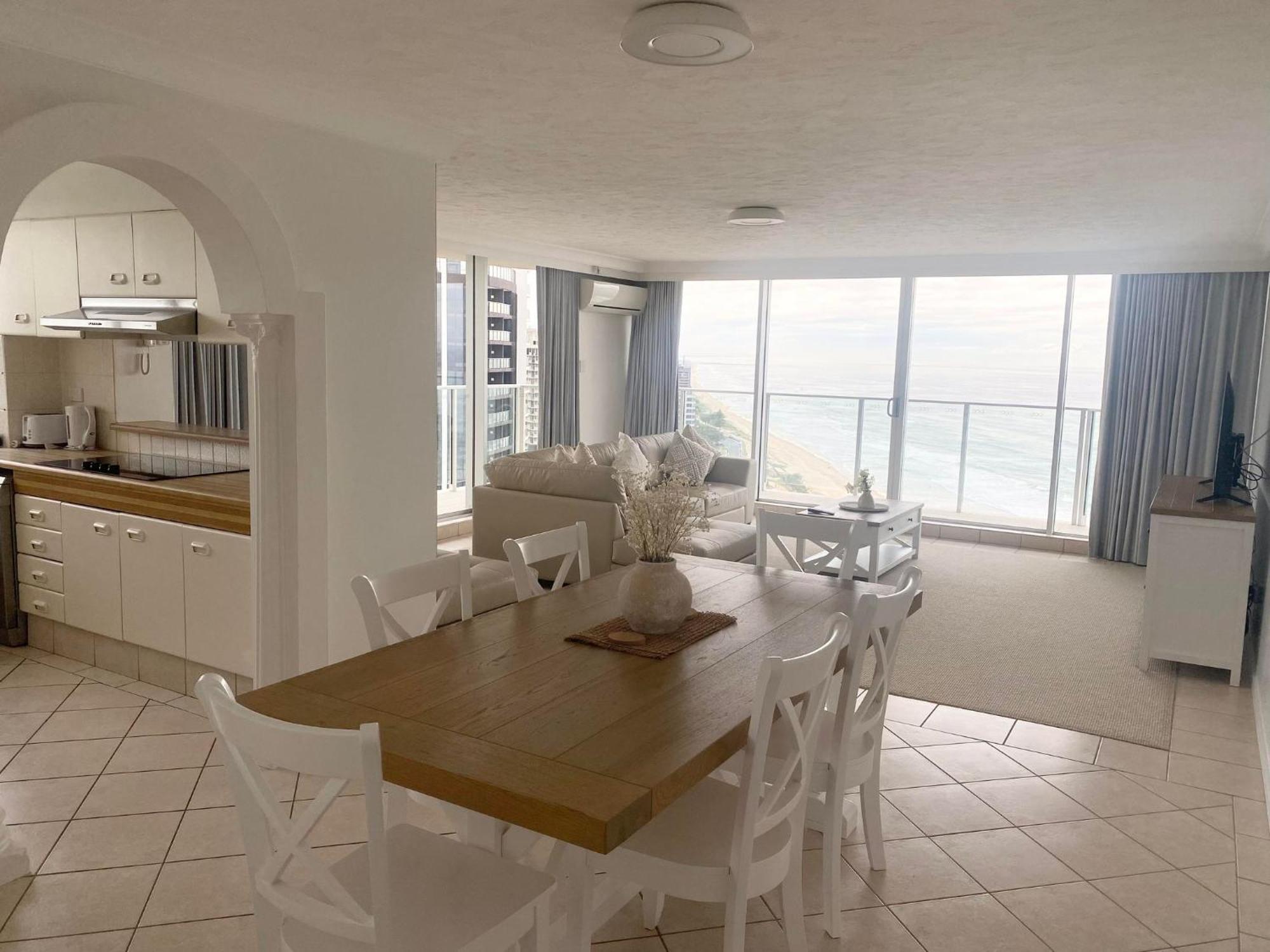 Hi Surf Beachfront Resort Apartments Gold Coast Exterior foto